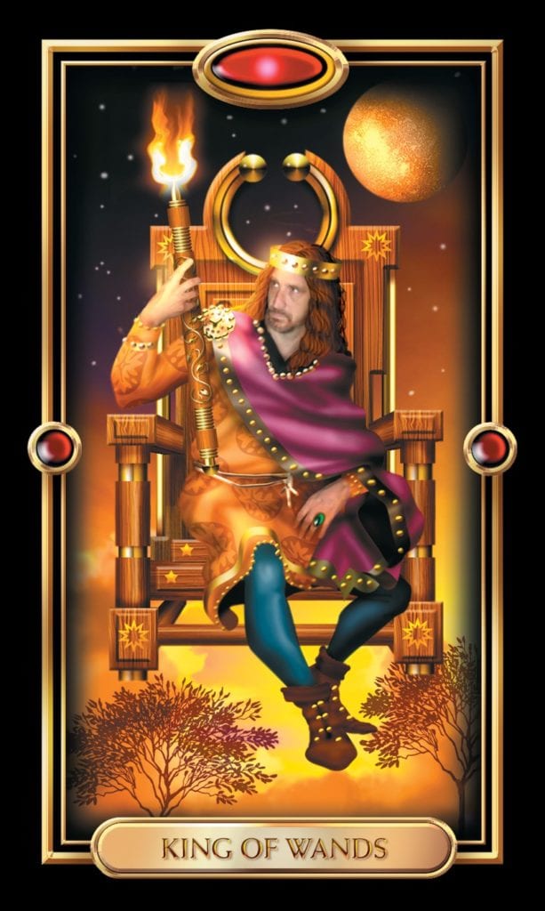 Minor Arcana - King Of Wands - Numerologist.com